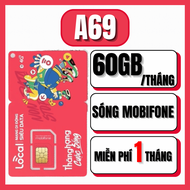 Sim 4G Sóng Mobifone Gói Local A69 A79  A89  A99  A119 - DATA TỐC ĐỘ CAO - MIỄN PHÍ 1 THÁNG ĐẦU - CH