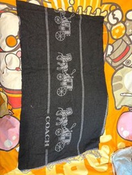 Coach 馬車圖案圍巾