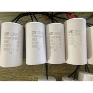 Motor CD60 Starter Capacitor Washing Machine CBB60 Capacitor 30uf/300uF Crusher Mixer Car Washer