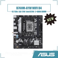 [NEW] ASUS B760M-AYW WIFI D4 Motherboard 2×DDR4 DIMM Intel B760 64GB LGA1700 Desktop Mainboard