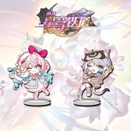 Cipher Acrylic Stand Hyacine Figure Display Anime Honkai Star Rail Collection Desk Decoration Orname