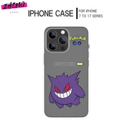 Pokemon Gengar Snorlax Ditto For iPhone 17Promax 17 iPhone Case 16Pro 13 Shockproof Cartoon Clear TP