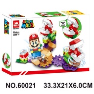 Compatible with Super Mario Swallowing Flowers Expandable Choice Extension Level 71382 Building Bloc