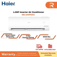 [DELIVERED BY SELLER - PENANG & KEDAH] Haier 1.0HP Inverter Air Conditioner / Anti Corrosion / Smart