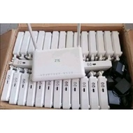 Zte F670L Dual band port Router biru plus adapter