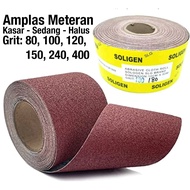 Sandpaper Sandpaper Sandpaper Meter Coarse Fine Medium Roller Size 80 100 120 150 240 400