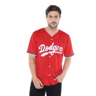 MERAH DODGERS RED BASEBALL JERSEY (UNISEX)