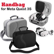 Hard Carry Case Handbag Waterproof Travel Storage Bag Mesh Pocket for Meta Quest 3 VR Headset Game C