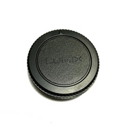 Panasonic Lumix M43 mount lens and body cap