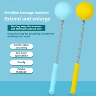 Golf Ball Shaped Message Hammer, Silicone Spring Massager, Multi-functional Back Tapping E1s6