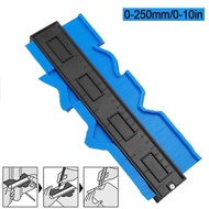 250mm / 120mm Profile Gauge Contour Ruler Shaper Irregular Contour Ruler Radian Ruler Variety Shape 
