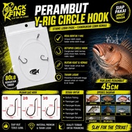 🔥🔥 PERAMBUT AIR MASIN Y-RIG CIRCLE HOOK_1/0_2/0_3/0