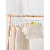 Drying Rack Multi-Clip Hanging Socks Rack Underwear Socks Drying Rack Clothes Rack Drying Socks Rack