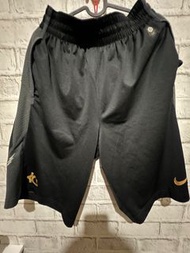 &lt;古著商品&gt; KD Nike金邊黑色籃球運動褲（M號）