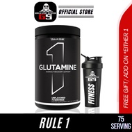 RULE 1 Glutamine Unflavored  L-Glutamine Rule One (75Serving)