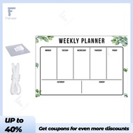 Acrylic Dry Erase Board Planner Board College Supplies Reusable Weekly Planning Board for Refrigerat