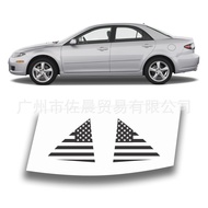 Suitable for Mazda 6 4 DR SEDAN 2003-2008 Leopard Print Car Car Sticker Window