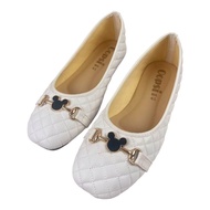 รองเท้าคัทชู Bigsize 41-45 ผู้หญิง ส้นแบน หุ้มส้น หน้าการ์ตูน หัวตัด ใส่สวย น้ำหนักเบา รองเท้าผู้หญ