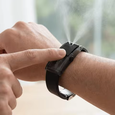 PVC Scent Diffuser Bracelet Adjustable Wristband Lightweight Dispenser Bracelet Refillable Scent Sys