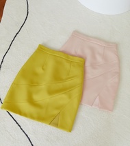 Techinee_Bolivia skirt กระโปรงตัดต่อหน้าผ่าหน้า