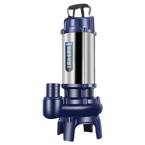 Mud pump Household septic tank pump Farm pumping manure and sewage Fish pond dredging mud 220V sewag
