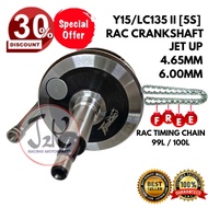 Y15ZR/LC135 II RACING CRANKSHAFT JET UP 4.65MM JET UP 6.00MM CRANKSHAFT LC135 5S CRANKSHAFT RACING Y15ZR