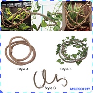 [AmlesoaeMY] Reptile Vines for Terrarium Decor ,Tank Accessories, Jungle Climber Long Vines for