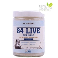 Biogreen 84 Live Sea Salt Fine 400g