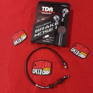 Brake Hose TDR Racing TEFLOMAX 24 Inch 24 Inch 61cm 61 cm Black Carbon