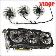 VIBOP 75มม. R9 Pld08010s12hh 380x R9 Kühler Lüfter Gigabyte Gtx970 Gtx960 Gtx 980 760 670 580 7950 G