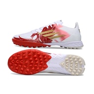 F50 Elite Messi TF White-Red Men's Anti-slip and Wear-resistant Football Shoes Size：39--45