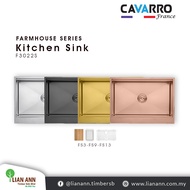 CAVARRO Farmhouse Kitchen Sink F3022S