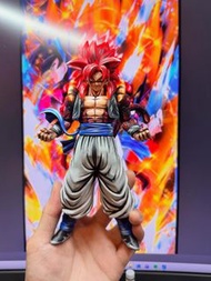 龍珠超4 融合悟吉達 Gogeta-Solid Edge work 出陣Figure 重塗