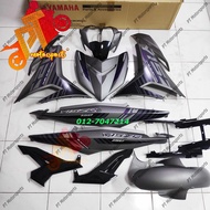Yamaha Y15ZR Y15Cover Set  Matt Grey Sticker Purple HLY Batman Purba Original V2 / Velozi V1 V2