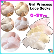 Newborn - 5 years old Lace Socks Children Socks Baby Girl Lace Socks Lace Mesh Cotton Thin Lace Sock