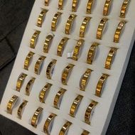 Cartier gold titanium ring 3m