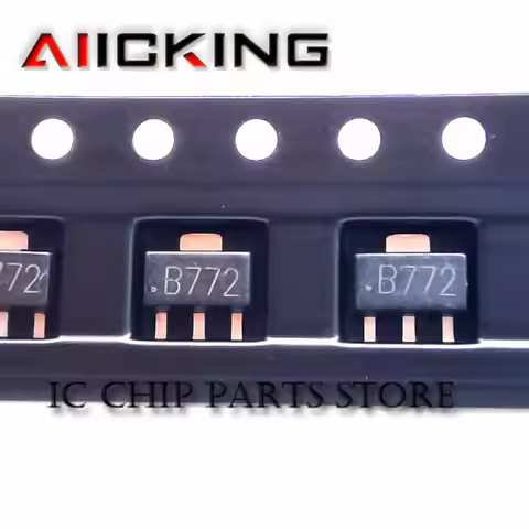 (500pieces) B772 SOT89 2SB772 SOT-89 3A/30V 772 SOT SMD transistor