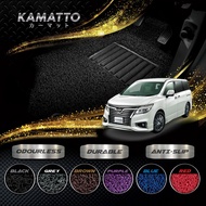 Kamatto Nissan Elgrand 7-Seater E52 2010 - Present Car Coil Floor Mat PVC Carpet