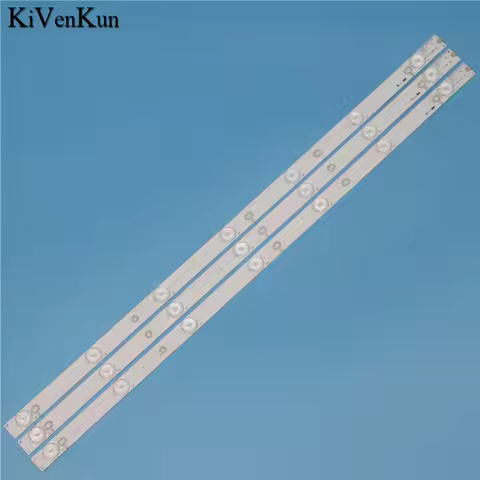 New 7 Lamps 614 mm LED Backlight Strip For Philips 32PFS6401/12 32PFS6402/12 32PFT5500/12 Bars Kit T