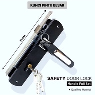 Handle set Large Door Lock Size 25cm/house Door Lock Handle
