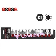 [Come Again] 12pc-3 Points Star Socket Set/E-Type Socket/Star E Socket/Inner Concave Socket/E 〔 Tax 