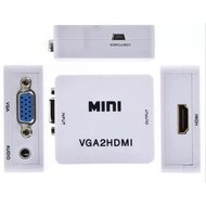 VGA to HDMI Converter VGA2HDMI Adapter Converter PC Laptop TV Monitor
