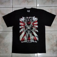 Baju Band / T-Shirt Arch Enemy - Tyrants Of The Rising Sun Size XL