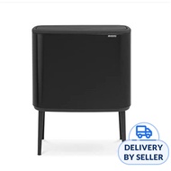 Brabantia Bo Touch Bin 11+23Ltr Matt Black