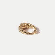 Hannah Martin Gold Rope Ring