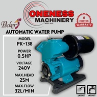 Pecker Pk138 Automatic Water Pump/Self Priming Pump (Green)