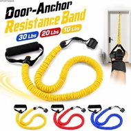APPORTUNIAPY Door-Anchor Resistance Band, Handheld 30 Lbs 20 Lbs 10 Lbs Resistance Exercise Band, Pr
