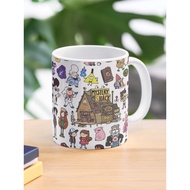Cute Gravity Falls Doodle Coffee Mug