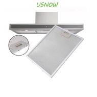 USNOW Range Hood Filter Screen, Oil-proof Extractor Vent Filter Cooker Hood Grease Filter, Aluminum 