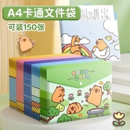 Capybara A4 Folder Student Storage Folder A4 Office Storage Folder Archive Storage FolderA4 Cute Stu